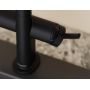 Hansgrohe Talis Select M54 PowderSpray 72861670 bateria kuchenna stojąca czarna zdj.5
