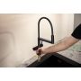 Hansgrohe Talis Select M54 PowderSpray 72861670 bateria kuchenna stojąca czarna zdj.7