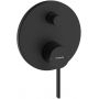 Hansgrohe Zesis S 74415670 bateria wannowo-prysznicowa podtynkowa czarna zdj.1