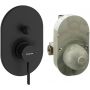 Hansgrohe Zesis S 74418670 bateria wannowo-prysznicowa podtynkowa czarna zdj.1