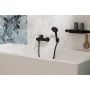 Hansgrohe Zesis S 74420670 bateria wannowo-prysznicowa ścienna czarna zdj.3
