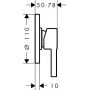 Hansgrohe Zesis S 74617670 bateria prysznicowa podtynkowa czarna zdj.2