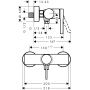 Hansgrohe Zesis S 74621000 bateria prysznicowa ścienna chrom zdj.2