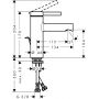 Hansgrohe Zesis S 74720000 bateria umywalkowa stojąca chrom zdj.2