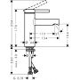 Hansgrohe Zesis S 74724000 bateria umywalkowa stojąca chrom zdj.2