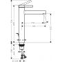 Hansgrohe Zesis S 74730000 bateria umywalkowa stojąca chrom zdj.2