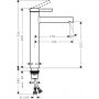 Hansgrohe Zesis S 74732000 bateria umywalkowa stojąca chrom zdj.2