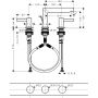Hansgrohe Zesis S 74733000 bateria umywalkowa stojąca chrom zdj.2