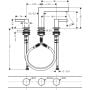 Hansgrohe Finoris 76033670 bateria umywalkowa zdj.2