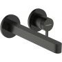 Hansgrohe Finoris 76050340 bateria umywalkowa podtynkowa chrom-czarna zdj.1