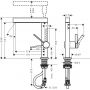 Hansgrohe Finoris 76063700 bateria umywalkowa zdj.2