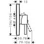 Hansgrohe Finoris 76615700 bateria prysznicowa podtynkowa zdj.2