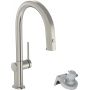 Hansgrohe Aqittura 76803800 bateria kuchenna z filtrem stojąca stal szlachetna zdj.1