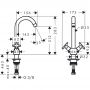 Hansgrohe Logis 71285000 bateria kuchenna zdj.2