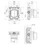 Herzbach Logic Plus 11110000109 element podtynkowy baterii zdj.2