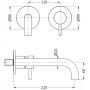 Herzbach Deep iX 28203754109 bateria umywalkowa podtynkowa stal zdj.2