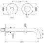 Herzbach Deep iX 28203757109 bateria umywalkowa podtynkowa stal zdj.2