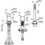 Herzbach Deep iX 28220250209 bateria wannowo-prysznicowa nawannowa zdj.2