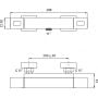 Herzbach Ceo IXFINISH 36131100114 bateria prysznicowa ścienna termostatyczna zdj.2