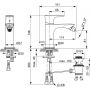 Ideal Standard Connect Air A7030GN bateria bidetowa stojąca zdj.2