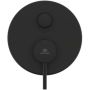 Ideal Standard Ceraline A8567XG bateria wannowo-prysznicowa podtynkowa czarna zdj.3