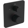 Ideal Standard Ceratherm A8587XG bateria wannowo-prysznicowa podtynkowa z termostatem czarna zdj.1