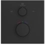Ideal Standard Ceratherm C100 A8588XG bateria wannowo-prysznicowa podtynkowa z termostatem czarna zdj.3