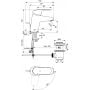 Ideal Standard Ceraflex B1711AA bateria umywalkowa stojąca chrom zdj.2