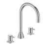 Ideal Standard Ceraline BC196AA bateria umywalkowa stojąca chrom zdj.1