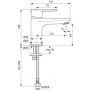 Ideal Standard Cerafine BC696AA bateria umywalkowa stojąca chrom zdj.2