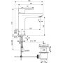 Ideal Standard Cerafine BC699XG bateria umywalkowa stojąca czarny zdj.2