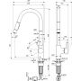 Ideal Standard Gusto BD416AA bateria kuchenna stojąca chrom zdj.2