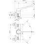 Ideal Standard Ceraflex BD606AA bateria prysznicowa ścienna chrom zdj.2