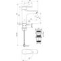 Ideal Standard Alu+ BE130BR bateria umywalkowa stojąca zdj.2