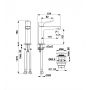 KFA Armatura Malaga 452281500 bateria umywalkowa stojąca chrom zdj.2