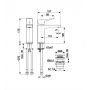 KFA Armatura Malaga 452282500 bateria umywalkowa stojąca chrom zdj.2