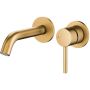 KFA Armatura Moza Brushed Light Gold 503981039 bateria umywalkowa podtynkowa złota zdj.1