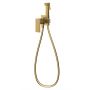 KFA Armatura Logon Brushed Light Gold 513951239 bateria bidetowa z zestawem prysznicowym podtynkowa złota zdj.1