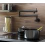 KFA Armatura Moza 662303081 bateria kuchenna ścienna czarna zdj.3