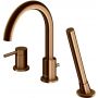 Kohlman Axel Brushed Copper QB241ABC bateria wannowo-prysznicowa nawannowa miedź zdj.1