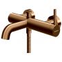 Kohlman Axel Brushed Copper QW110ABC bateria wannowo-prysznicowa ścienna miedź zdj.1