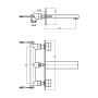 Kohlman Excelent QW195H bateria umywalkowa podtynkowa zdj.2