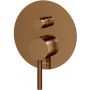 Kohlman Axel Brushed Copper QW210ABC bateria wannowo-prysznicowa podtynkowa miedź zdj.1