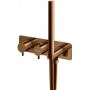 Kohlman Axel Brushed Copper QW265ABC bateria wannowo-prysznicowa podtynkowa z termostatem miedź zdj.1