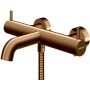 Kohlman Axel Brushed Copper QW710ABC bateria wannowo-prysznicowa ścienna z termostatem miedź zdj.1