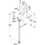Kludi X1 320280575 bateria umywalkowa stojąca chrom zdj.2