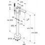 Kludi Balance 525900575 bateria wannowo-prysznicowa wolnostojąca chrom zdj.2