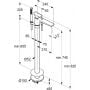 Kludi Ambienta 535900575 bateria wannowo-prysznicowa wolnostojąca chrom zdj.2