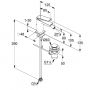 Kludi Decus 54217N075 bateria bidetowa stojąca złota zdj.2