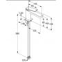 Kludi Decus 54290N075 bateria umywalkowa stojąca złota zdj.2